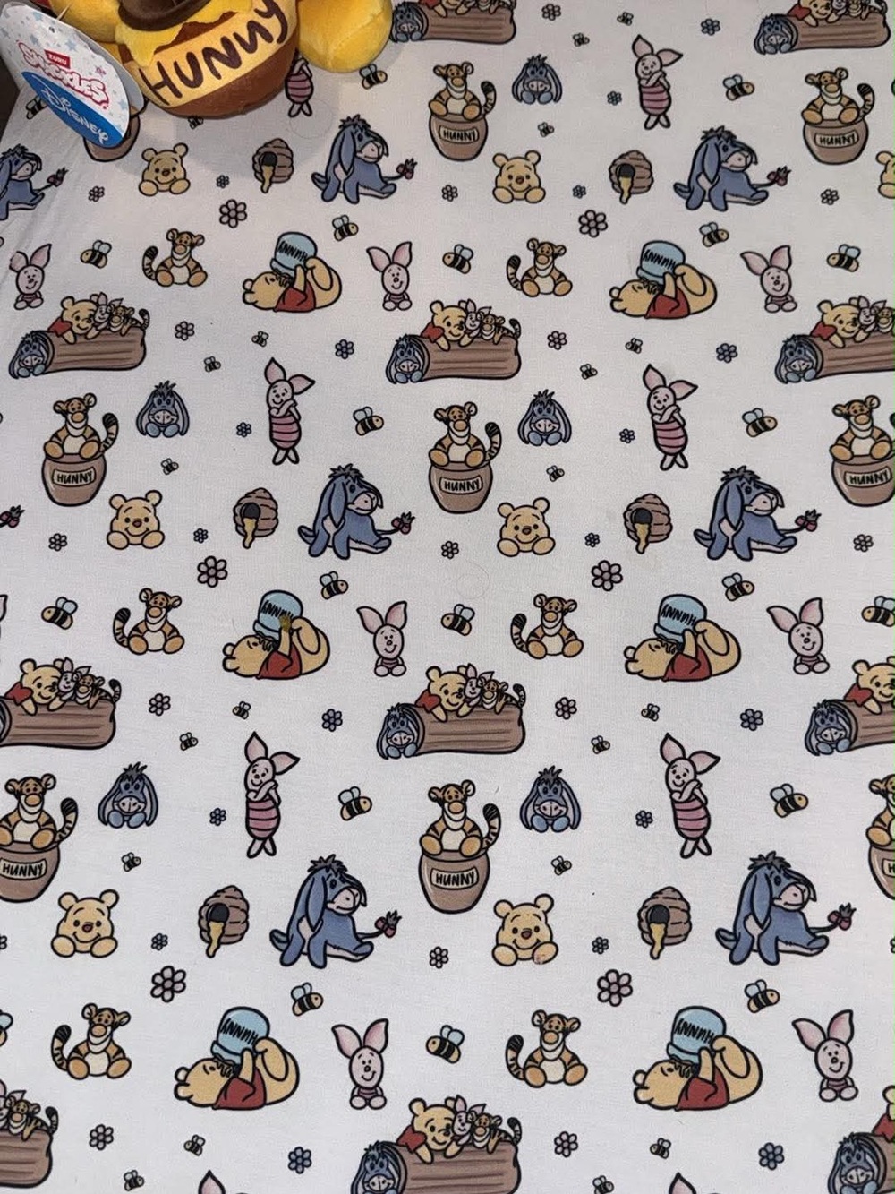 Winnie the Pooh & Crew Bamboo Crib sheet Nwt